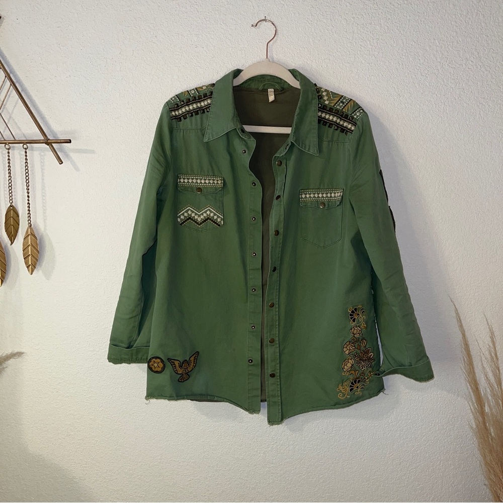 SPELL RARE UNICORN VINTAGE PANTHER JACKET SIZE LARGE